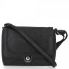 GEANȚĂ DE DAMĂ tip poștaș BEE BAG negru 1002S24